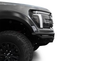 Ford F-150 Raptor Front Bumper - Addictive Desert Designs - Race Series - Hammer Black - `21-`24 Ford F-150 Raptor Front Bumper - Addictive Desert Designs - Race Series - Hammer Black - `21-`24